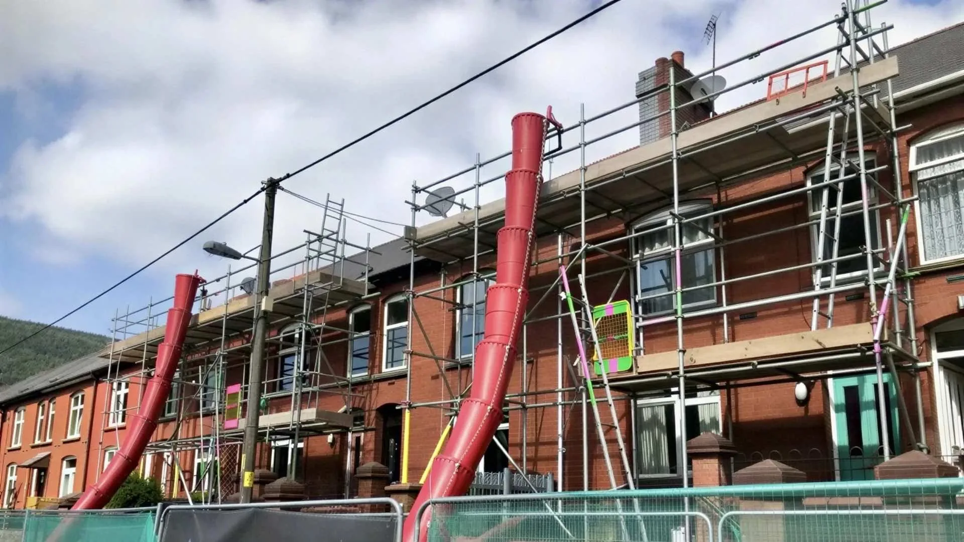 Chimney Scaffolding