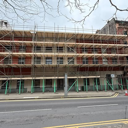 Commercial scaffolding across South Wales and Bristol