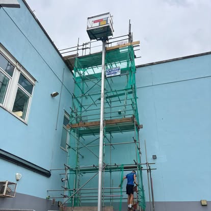 Temporary Roofing — scaffolding services in South Wales