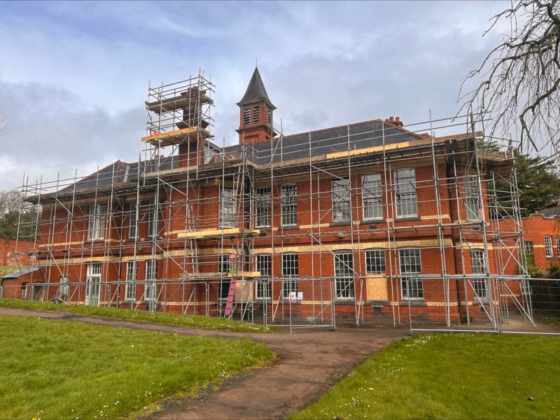 Temporary Roofing scaffolding in South Wales — image 5