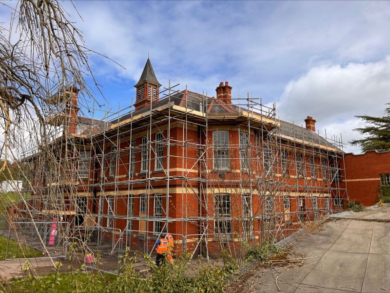 Temporary Roofing scaffolding in South Wales — image 6