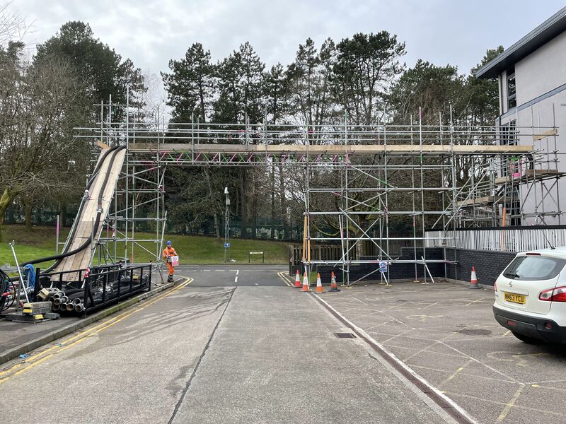 Rail Scaffolding — scaffolding services in South Wales