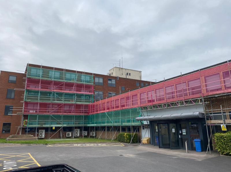 Commercial scaffolding hire — scaffolding services in South Wales